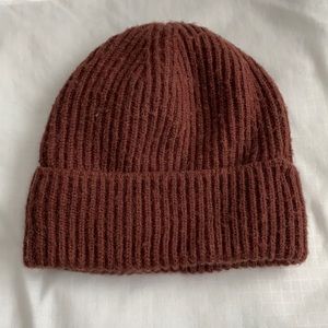 Brown beanie